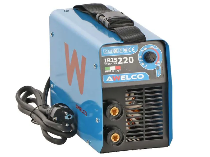 Awelco iris 220 - Poste à souder Inverter (mma), à courant continu (DC)