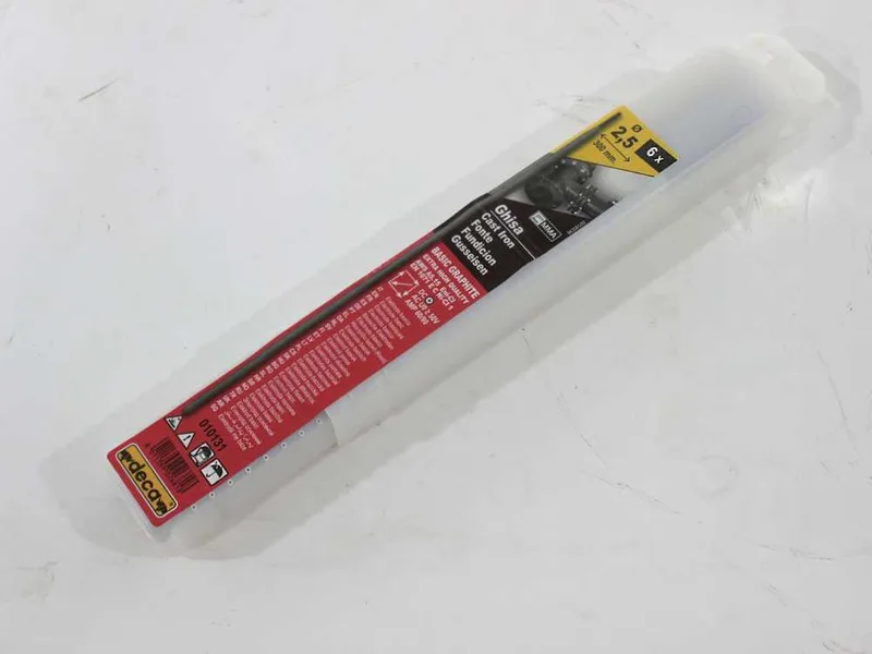 Électrodes FONTE Ø 2,5 mm - 6 pièces