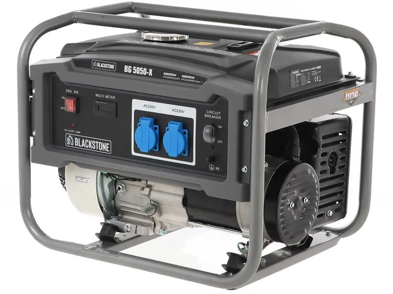 Blackstone BG 5050-X - Groupe électrogène avec AVR 3.6 kw - Continue 3.2 kW Monophasé