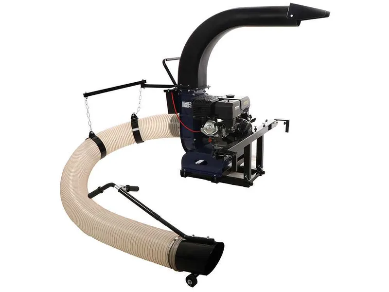 BullMach Filla RE - Aspirateur à feuilles thermique sur remorque - Rato 7 CV