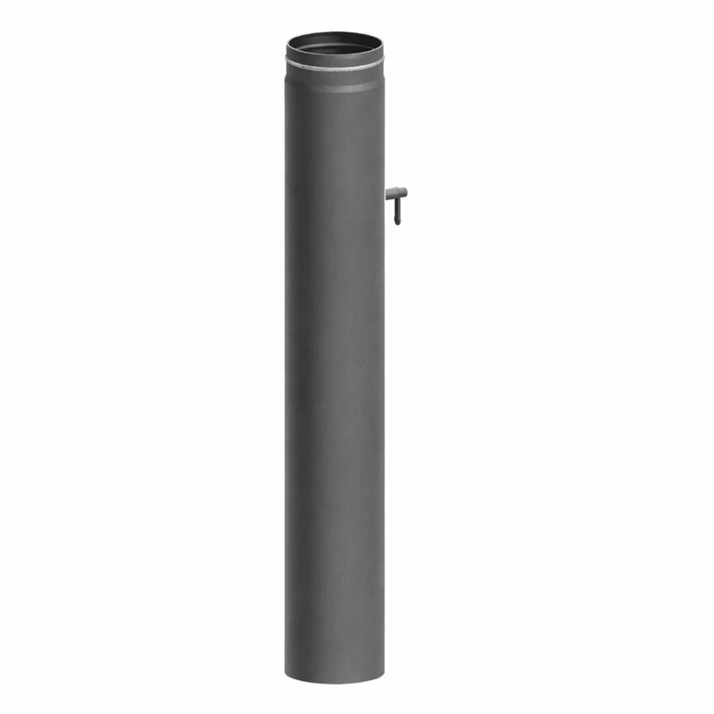Raik tuyau LS diamètre 150x750x2,00mm rétreint avec modérateur de tirage gris