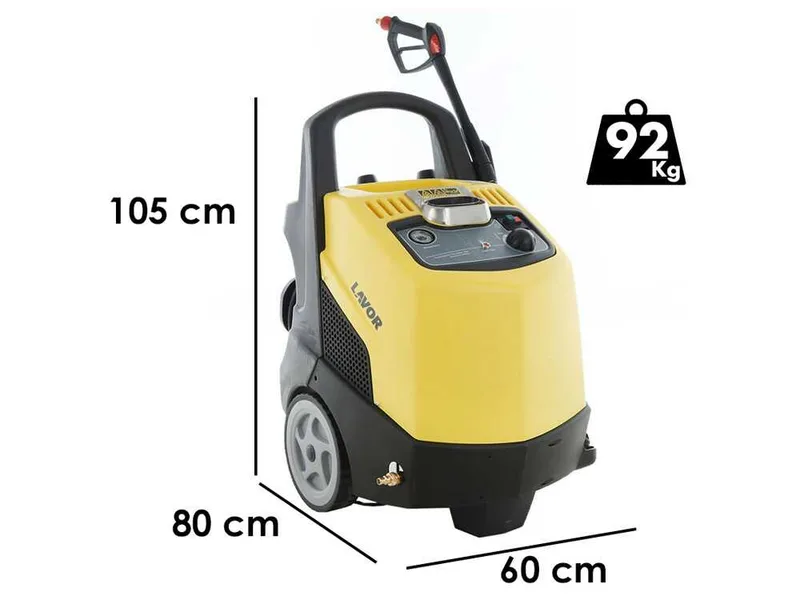 Nettoyeur haute pression à eau chaude Lavor Texas R 1611 GL - Électrique à chaud - Pression max 180 bar