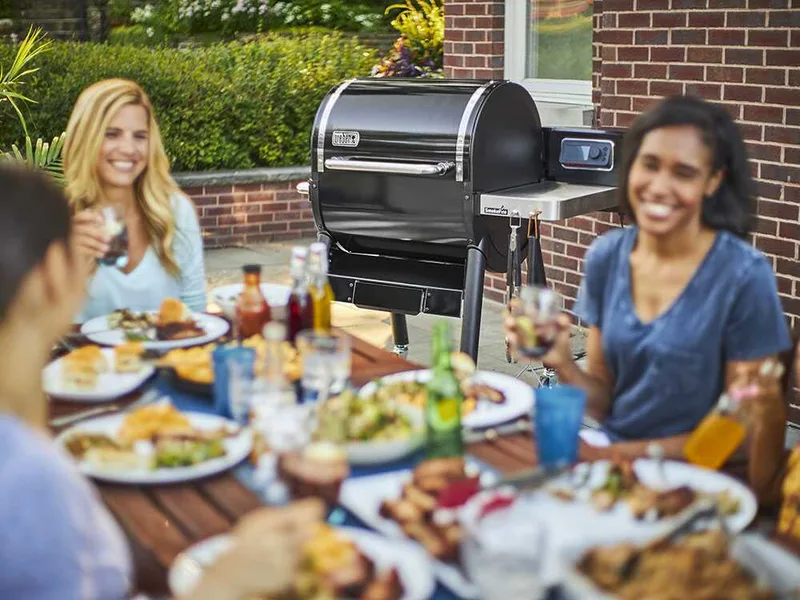 Weber Smoke Fire EX4 GBS - Barbecue à pellets