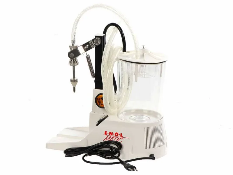Tenco Enolmatic Mignon Inox - Remplisseuse électrique avec bec mignon