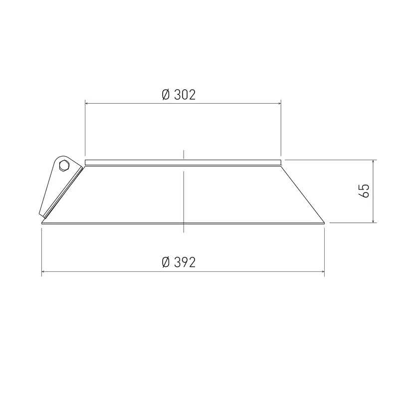 Opsinox conduit de cheminée en acier inoxydable 250mm collerette anti-pluie/rosace murale RST