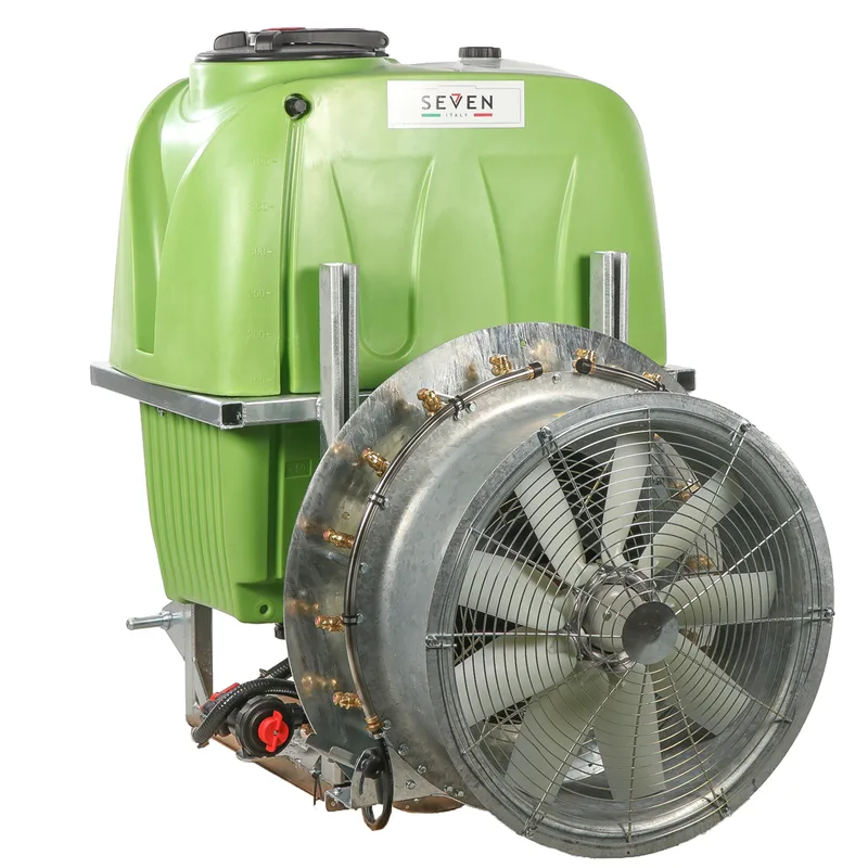 Seven Italy 400 - Atomiseur porté pour tracteur pour pulvérisation - Cuve 400 L - Pompe APS 71