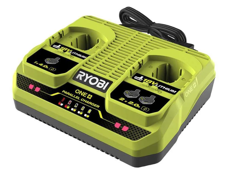 Chargeur de batterie à 2 ports RYOBI 18V - RC18240