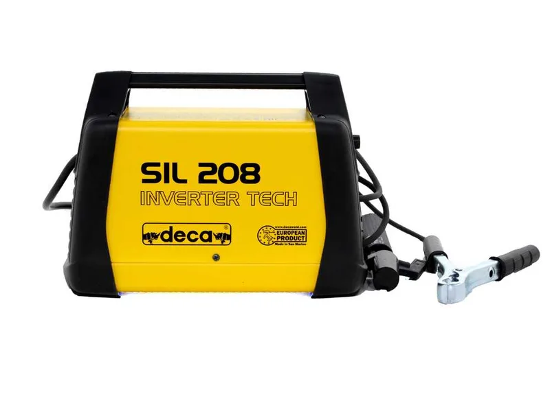 Poste à souder inverter Deca SIL 208 - 80 A max - alimentation 230 V - kit d'utilisation