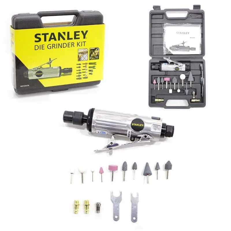 Kit Accessoires ponceuse manuelle - 17 pièces pour compresseur – Stanley