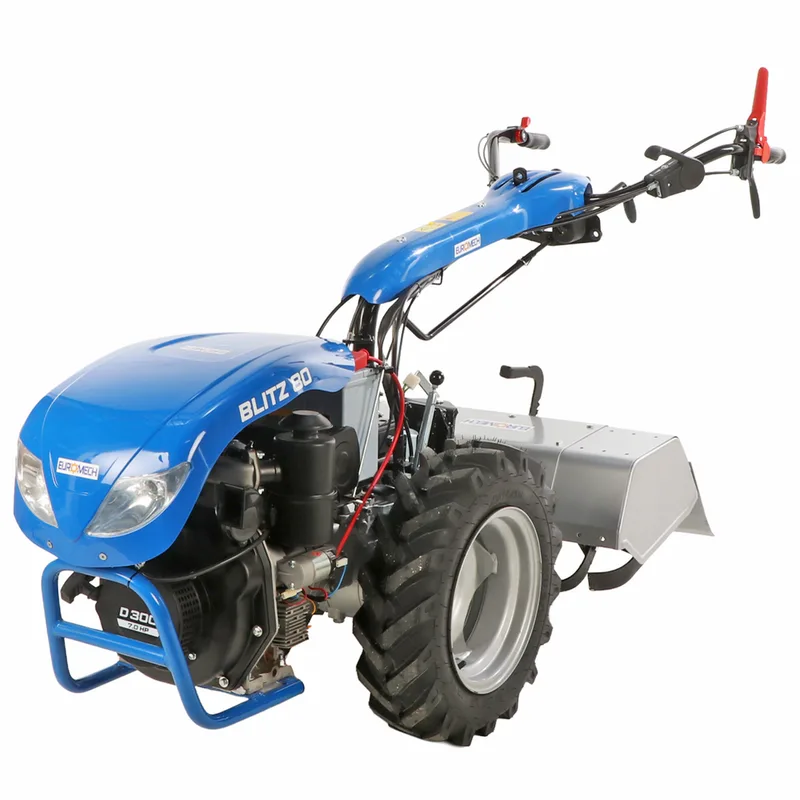 EuroMech BLITZ 80 - Motoculteur diesel - Yagmur D300 - 7 CV - Démarrage électrique