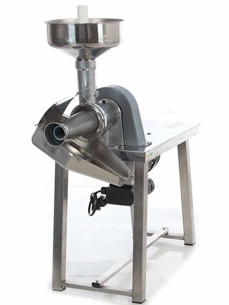 Épépineuse avec table AE-SM5 - 1 CV INOX avec moteur électrique - 600 W - 1Hp
