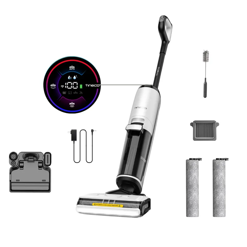 Tineco Floor One S7 Steam Plus - Nettoyeur de sols à vapeur smart - 3 en 1 : lave, sèche et vaporise