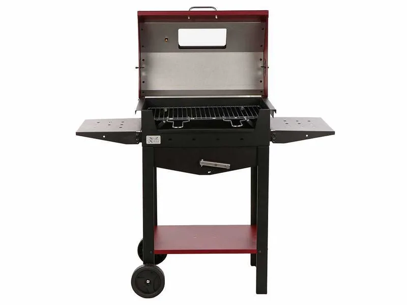 Seven Italy Eliseo Large - Barbecue à charbon en fer artisanal - 67,5x37 cm