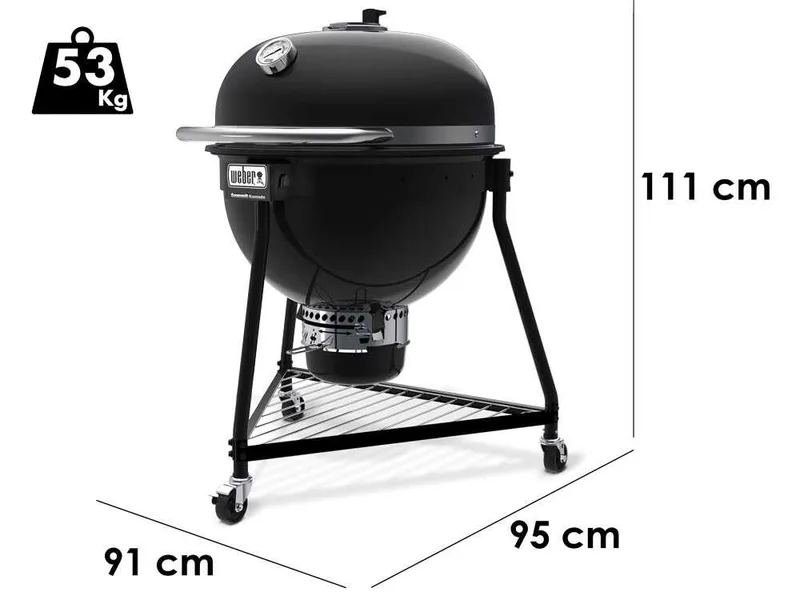 Weber Summit Kamado E6 - Barbecue à charbon