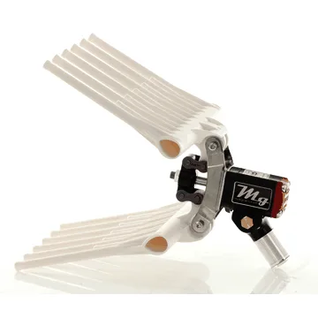 Lisam MG Magnesium Light - Peigne vibreur pneumatique - secoueur à olive 6 bars - 1700 battements par minute