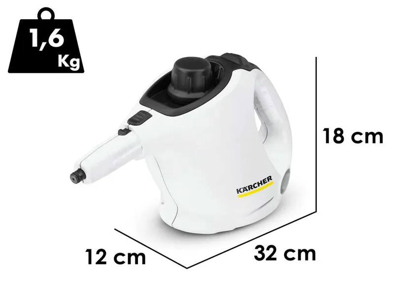 Karcher SC 1 - Nettoyeur à vapeur portable - 1200 W