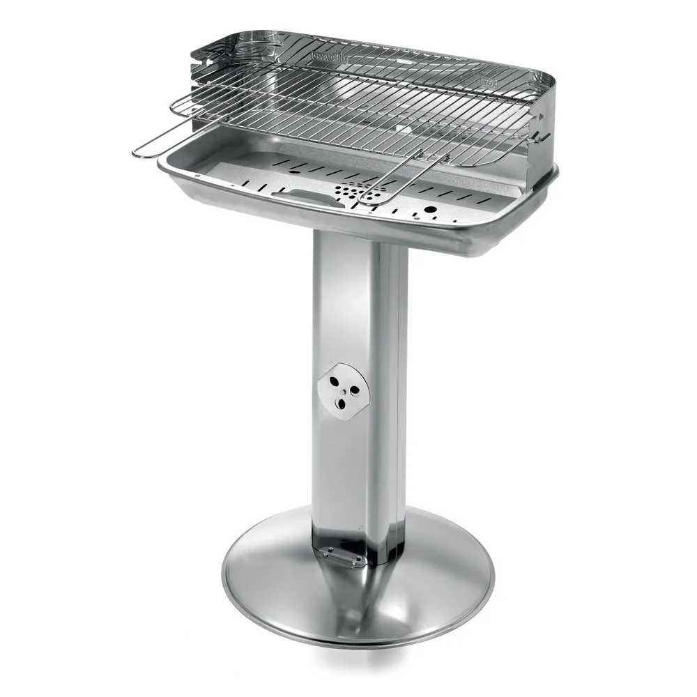 Ompagrill 60-40 Venus Inox - Barbecue à charbon