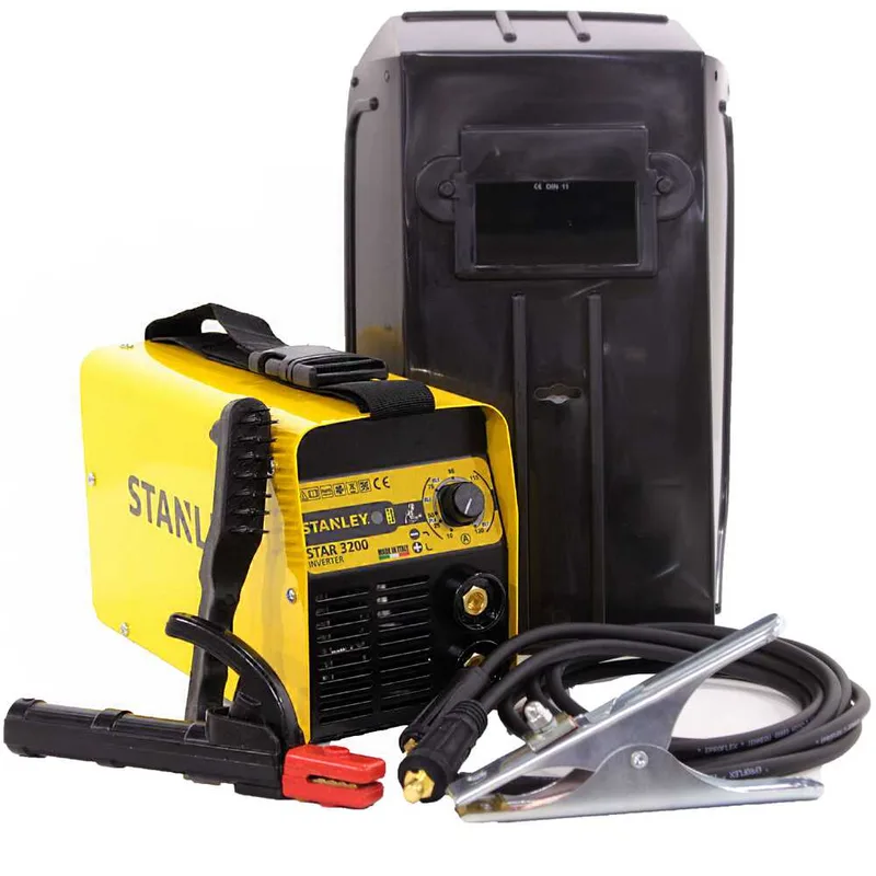 Poste à souder inverter MMA Stanley STAR 3200 - 130A max - 230V - cycle @155A - kit