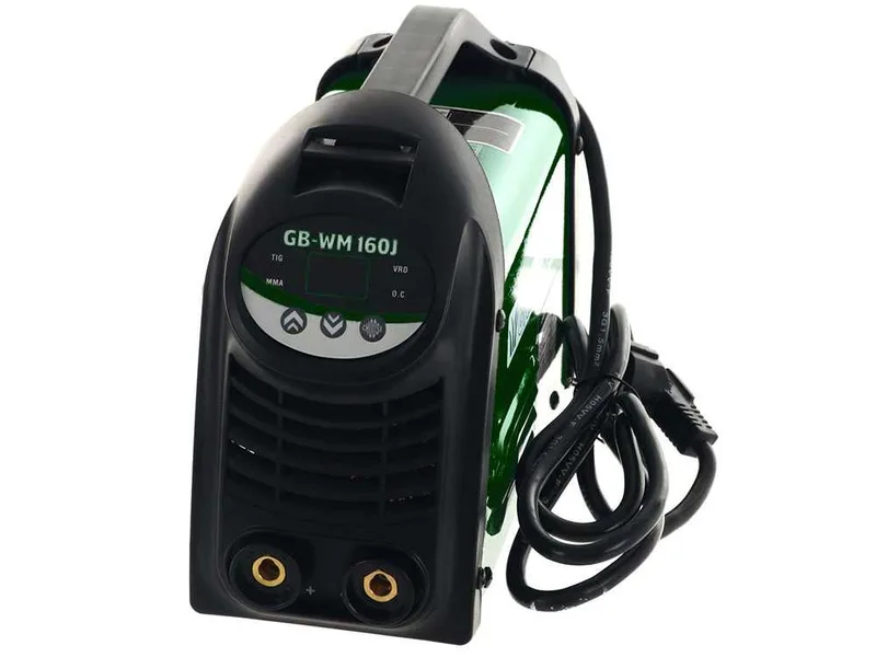 Poste à souder inverter à électrode à courant continu greenbay gb-wm 160J - 160A - avec Kit mma