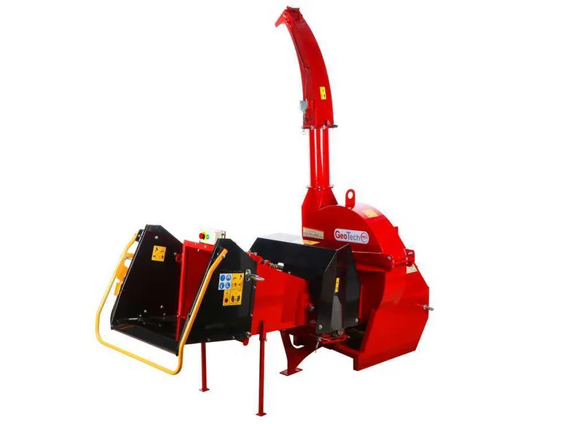 GeoTech Pro WS102RS - Broyeur de branches à tracteur - Avec rouleaux d'entraînement à commande hydraulique