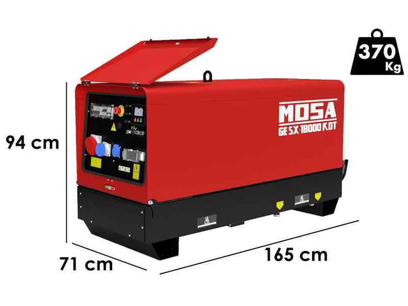 MOSA GE SX 18000 KDT ATS - Groupe électrogène 13.2 kw
