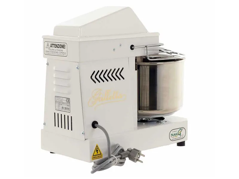 Famag Grilletta IM 5/230 10 Velocità HH - Pétrin à spirale 5 kg à haut niveau d'hydratation