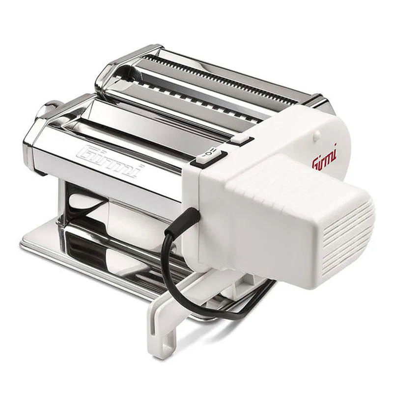 Girmi Pasta Machine - Laminoir - Machine à pâtes électrique/manuelle en INOX 90X
