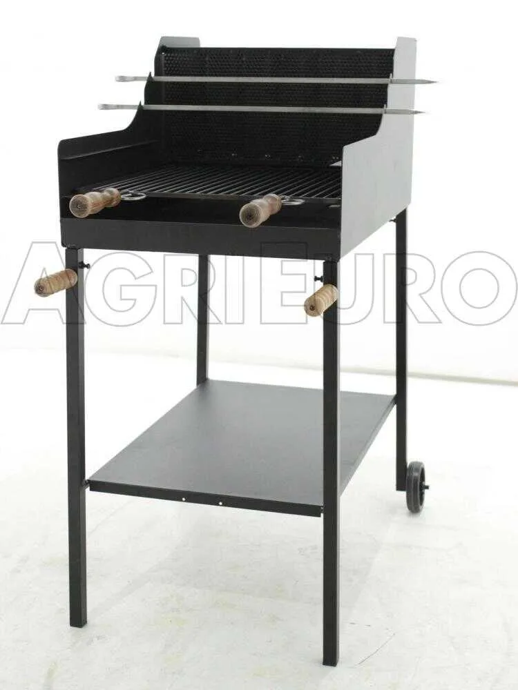Cruccolini Fuocone - Barbecue à bois et charbon en fer artisanal
