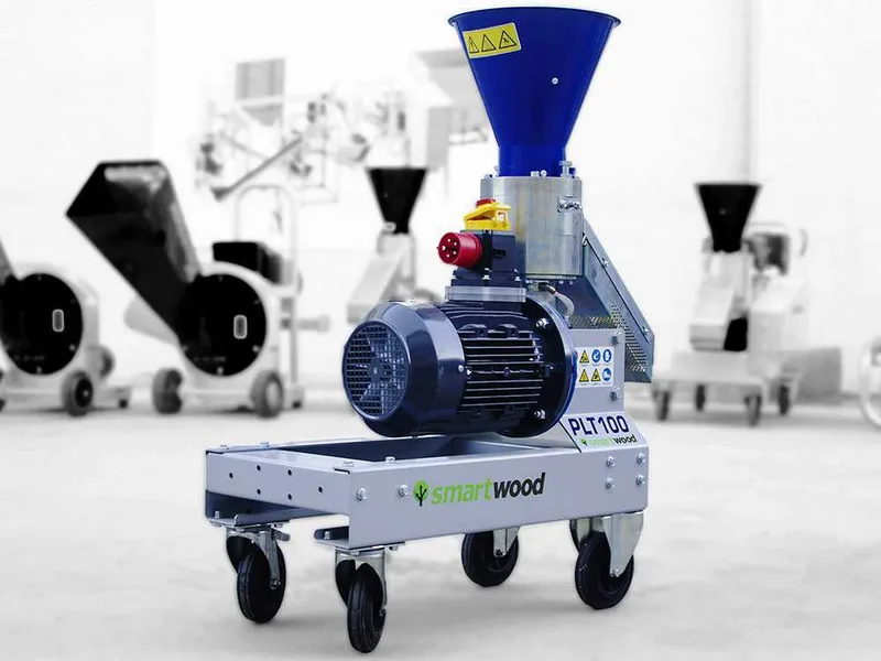 Smartwood PLT-100 - Presse à pellets électrique Triphasée