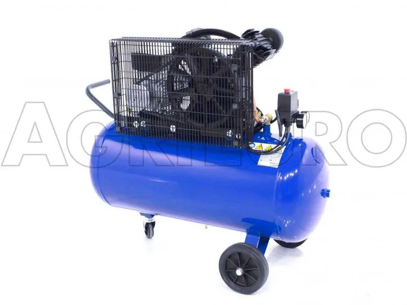 Michelin VCX 100-3 - Compresseur électrique monophasé à courroie - Moteur 3 CV - 100 L