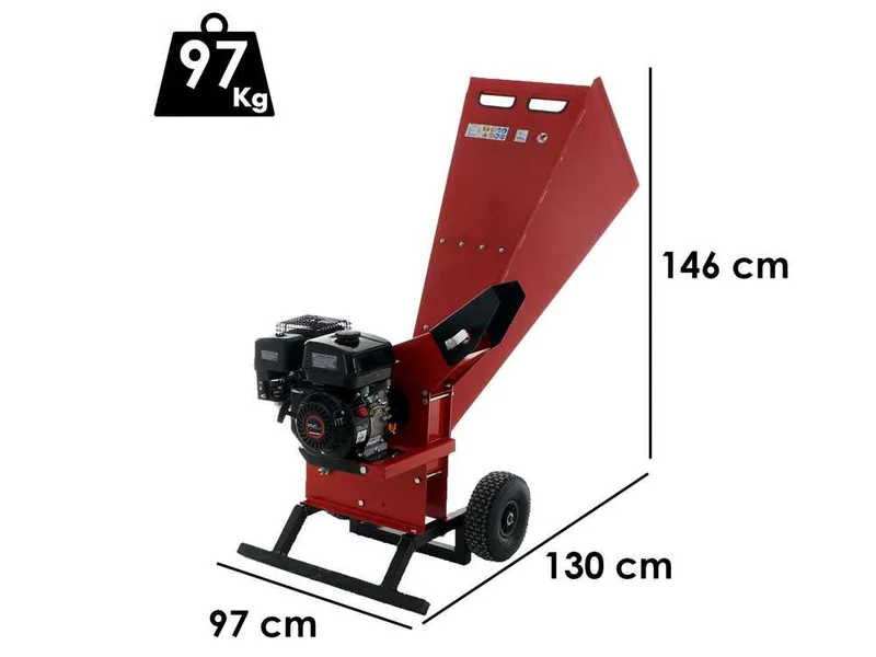 Blue bird SHL 700 - Broyeur thermique - Moteur à essence Loncin 6.5 CV