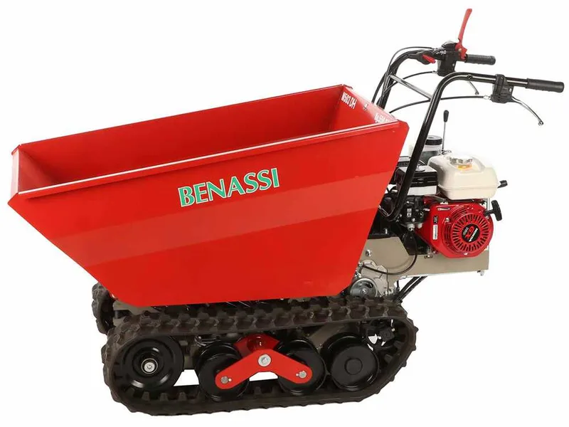 Benassi M503DH - Brouette à chenilles - Benne dumper hydraulique - Capacité 550 kg