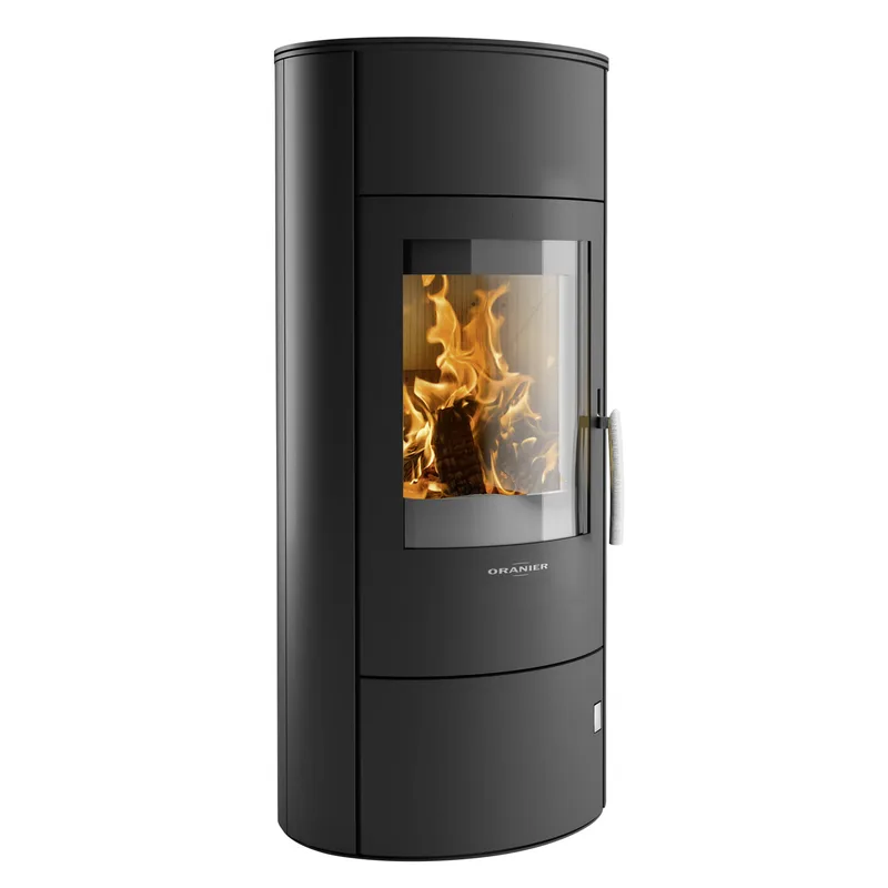 Poêle à bois Oranier Polar W+ 2.0 en acier noir