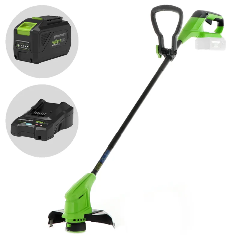 Greenworks G24ST25 - Coupe-bordure à batterie - 24 V 8 Ah