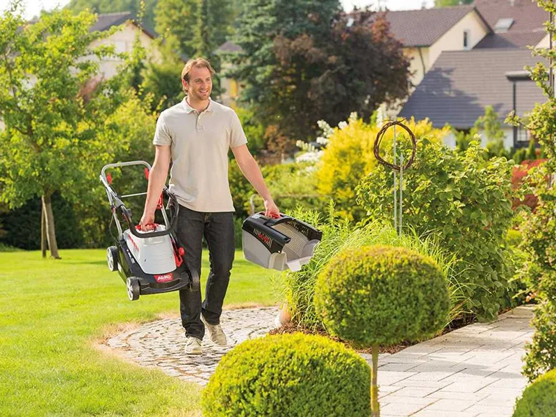 AL-KO Comfort 34E - Tondeuse à gazon électrique - 1200W - Coupe de 34 cm