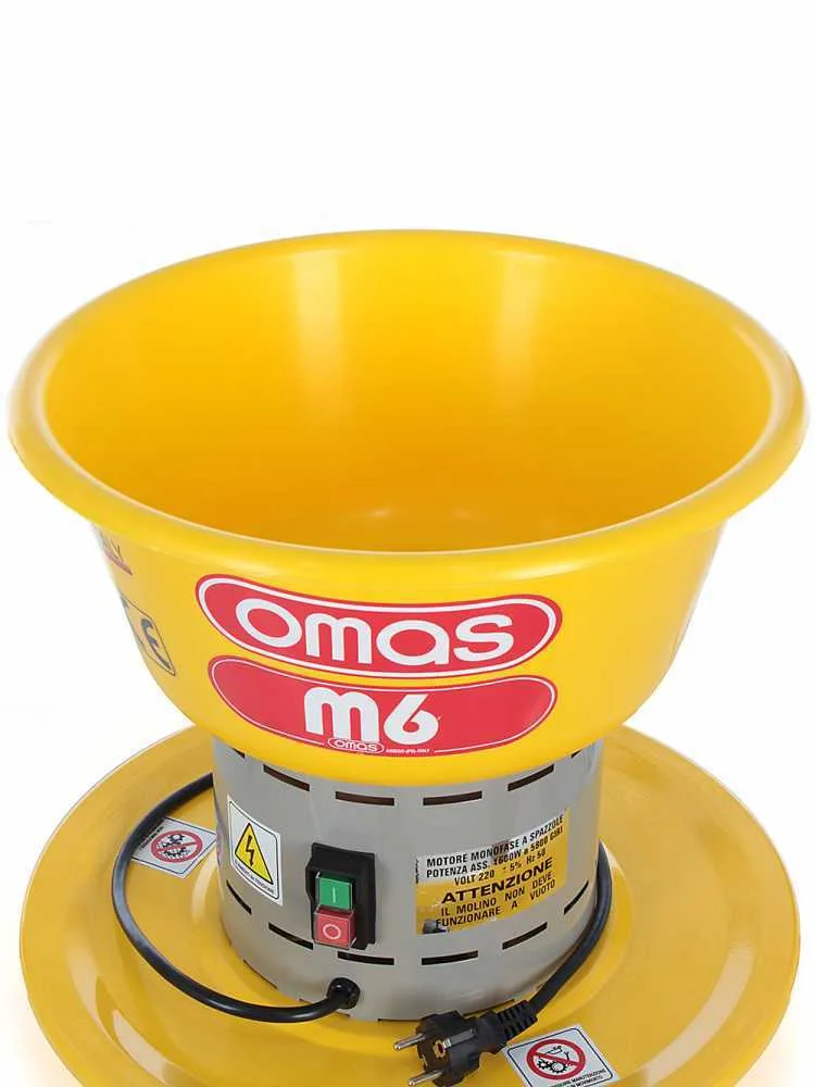 Omas - Moulin à grains électrique pour céréales - 1600 Watts