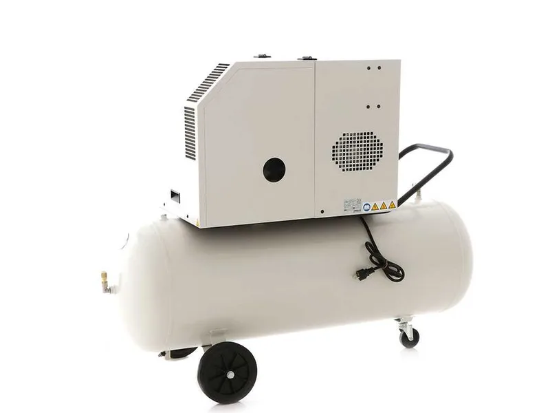 Fiac Silent AB200/360M - Compresseur d'air électrique monophasé à courroie, silencieux - Moteur 3 CV - 200 L