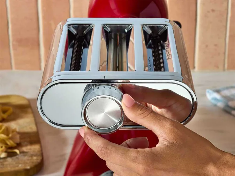 KitchenAid 5KSM3MPA – Accessoire à pâtes 3-en-1 en métal