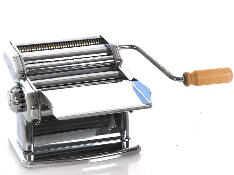 Imperia iPasta T. 6,5/12 mm Classica Ruvida - Laminoir - Machine à pâtes manuelle en INOX