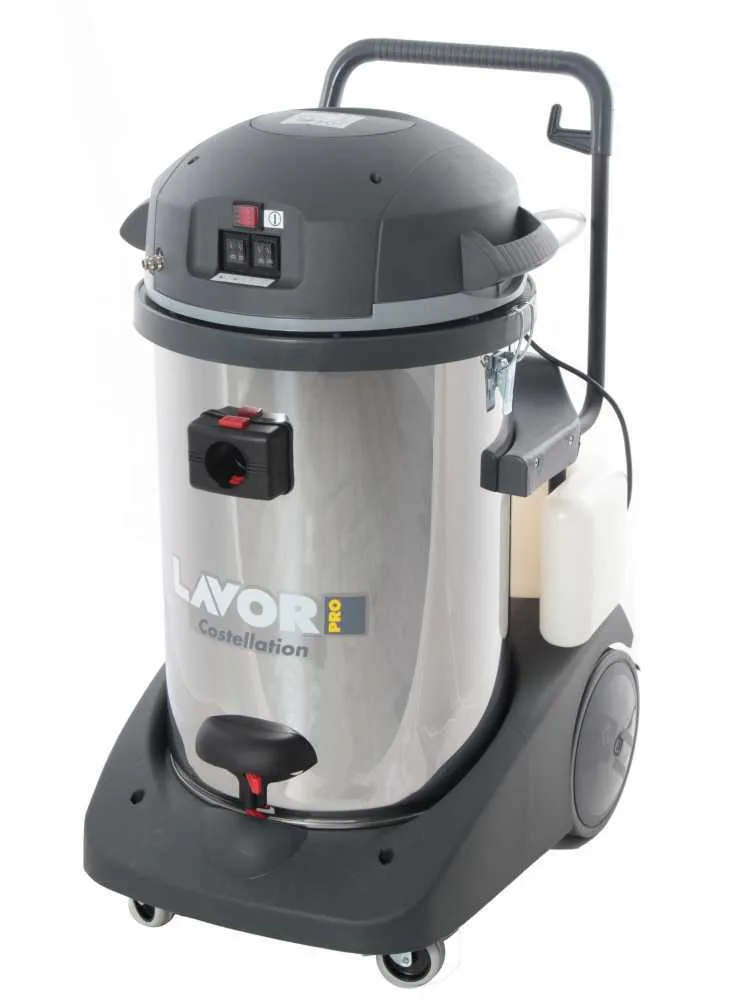 Aspirateur injecteur/extracteur Lavor Pro Costellation IR, aspire eau et poussière