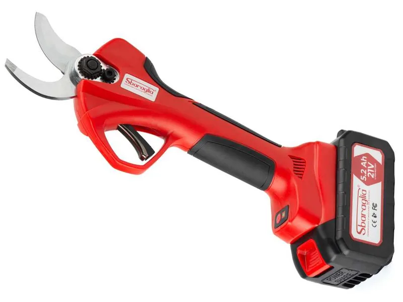 Sbaraglia Tecno Smart 37 - Sécateur électrique à batterie - 2x 21V/5.2Ah - Diamètre de coupe 37 mm