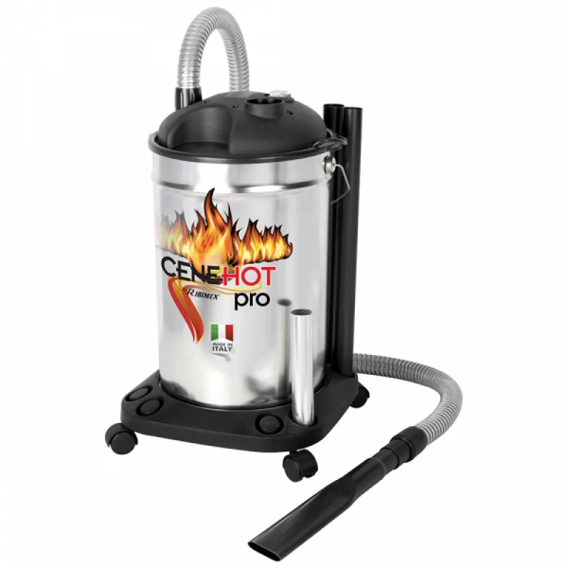 Aspirateur à cendre souffleur RIBIMEX Cenehot - Filtre métallique pour cendres chaudes