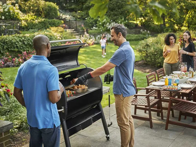 Weber Smoke Fire EX6 GBS - Barbecue à pellets