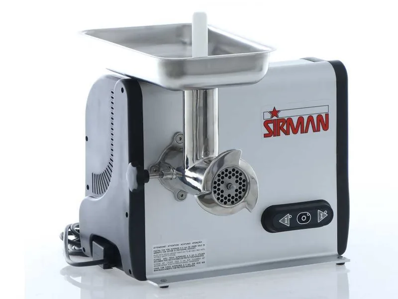 Sirman TC 12 Dakota - Hachoir à viande électrique - en acier inox - 750W