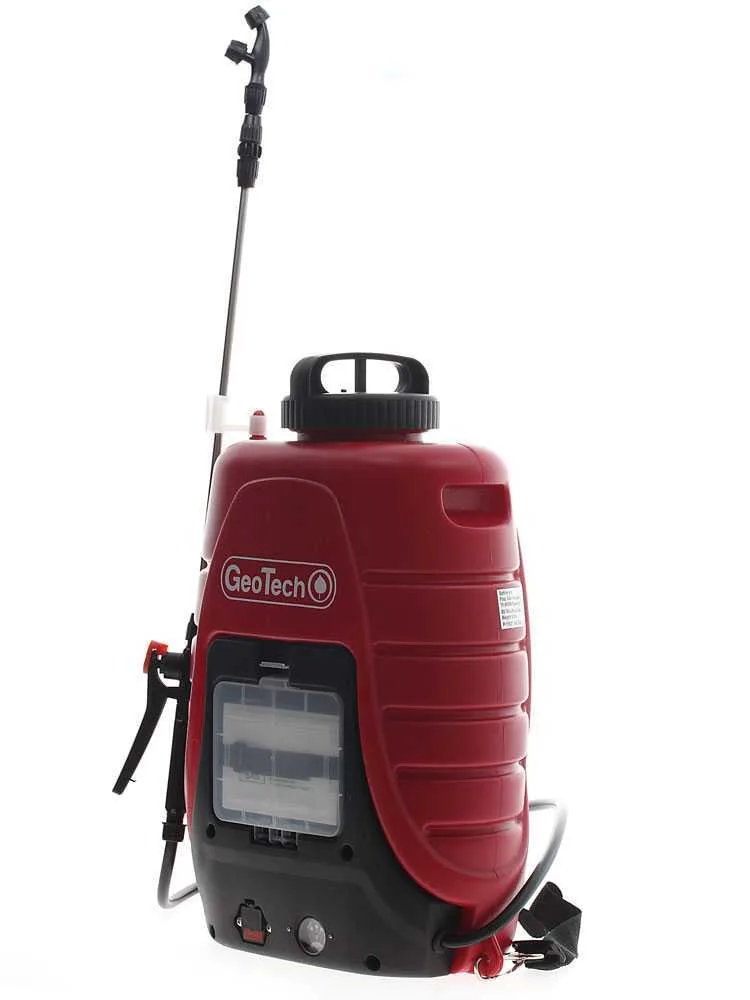 Pulvérisateur dorsal à batterie GeoTech BS183-Lithium - batterie au lithium - 18 L