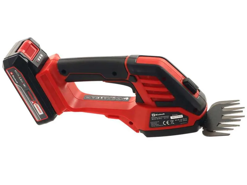 Einhell GE-CG 18/100 Li - Cisaille à gazon à batterie - Sculpte-haie - 18V 5.2Ah