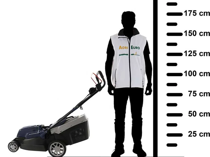 BullMach PELEO 2000 M - Tondeuse à gazon électrique - 2000W - Coupe de 42 cm