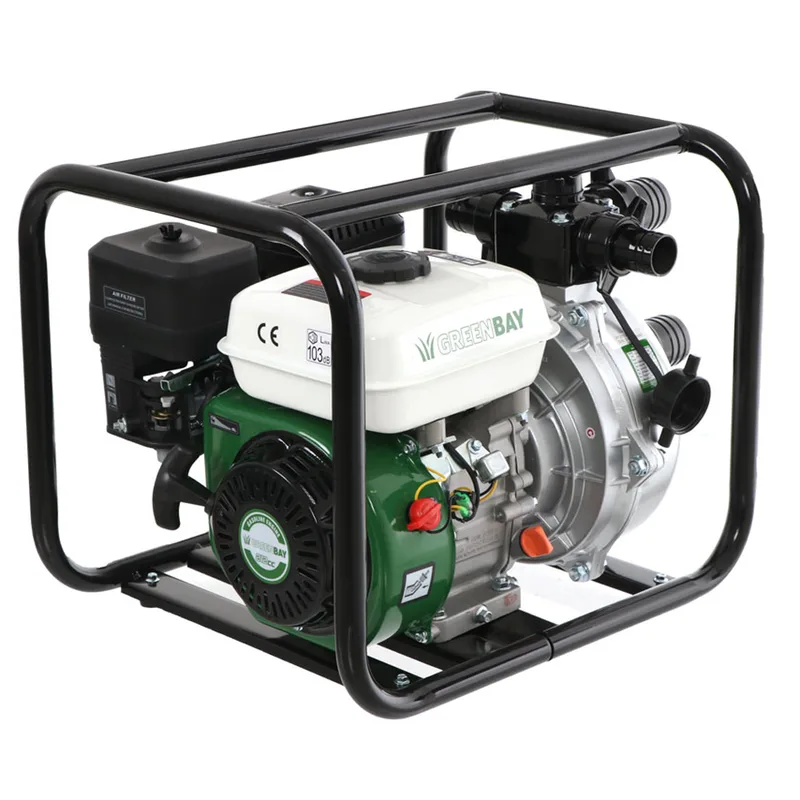 Motopompe thermique Greenbay GB-HPWP 50 - Grande hauteur d'élévation - avec raccords de 50/40/40 mm