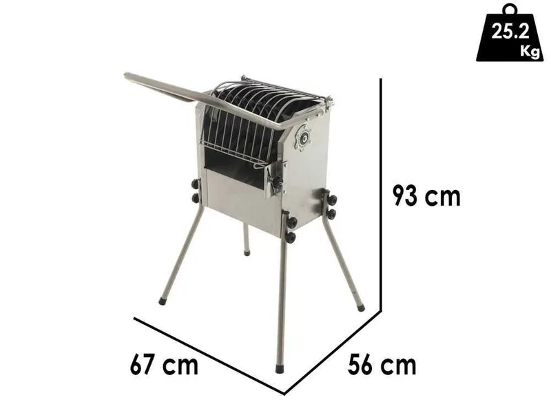 Novital Esterina 36 doigts - Plumeuse à rouleau