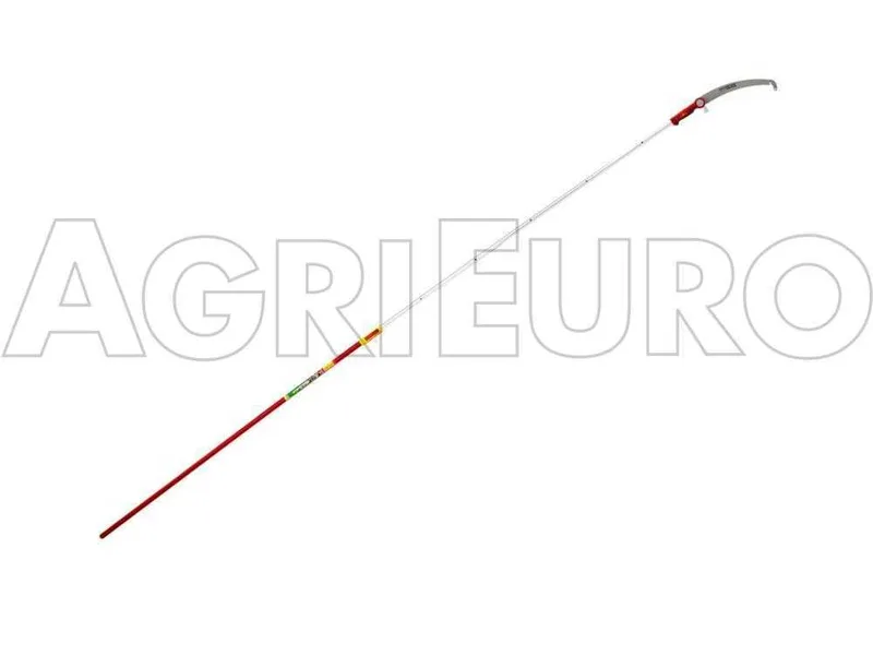 Scie de jardin sur perche à rallonge télescopique en aluminium de 4 mètres - Wolf Garten PRO 370